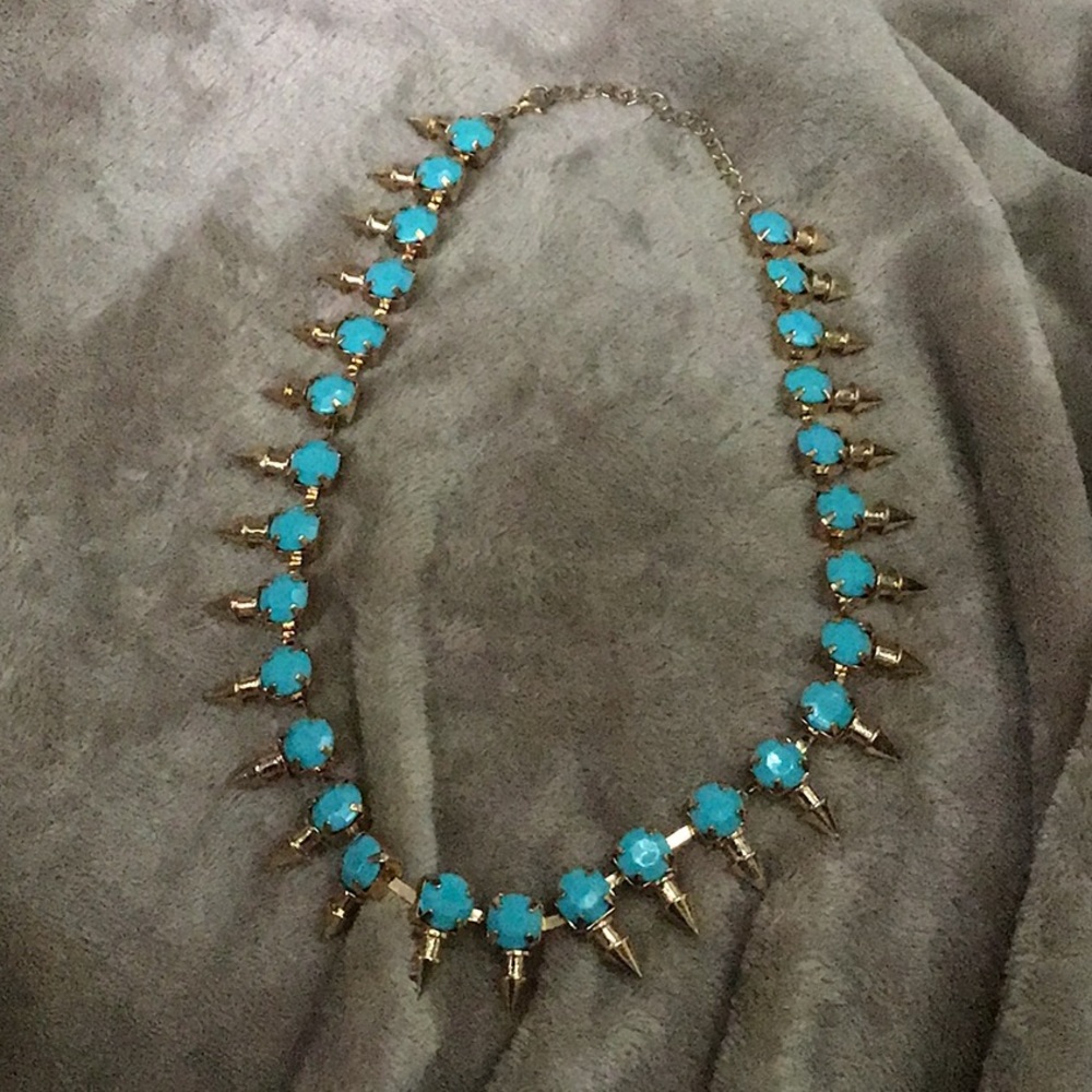 🔷Costume turquoise/gold necklace🔷
